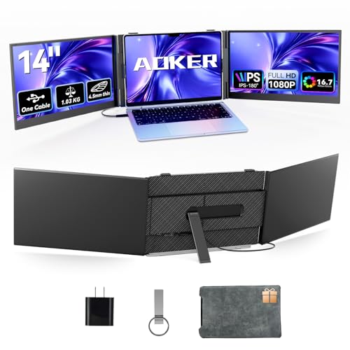 AOKER Triple Laptop Screen Extender