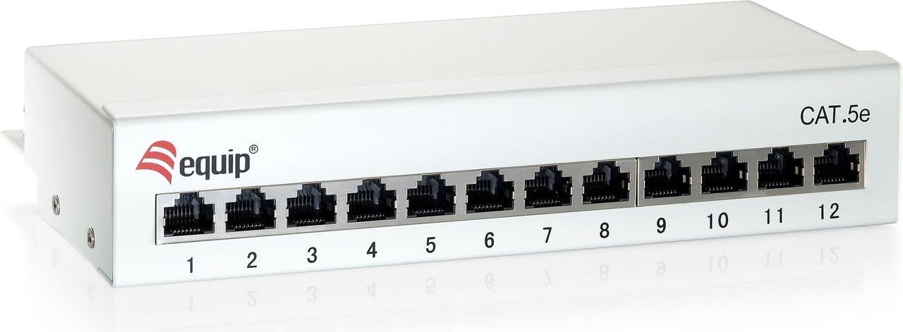 Equip Patch Panel 12x RJ45 Cat6 Desktop