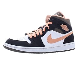 Nike Jordan 1 Mid Peach Mocha Women