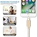 iPhone Charger, 3Pack(1M/2M/3M) Lightning Charging Cable, Multi Safety Defense, Nylon Braided, Ultra Durable, for iPhone 8/8 Plus/7/7 Plus/6/6 Plus/5s,iPod,iPad (Gold)