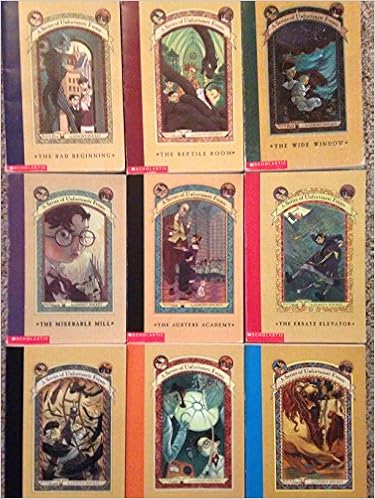 Series Of Unfortunate Events Set Books 1 9 The Bad Beginning The Reptile Room The Wide Window T Lemony Snicket 9780439651752 Amazon Com Books Series Of Unfortunate Events Set Books 1 9 The Bad Beginning The Reptile Room The Wide Window T Lemony Snicket 9780439651752 Amazon Com Books