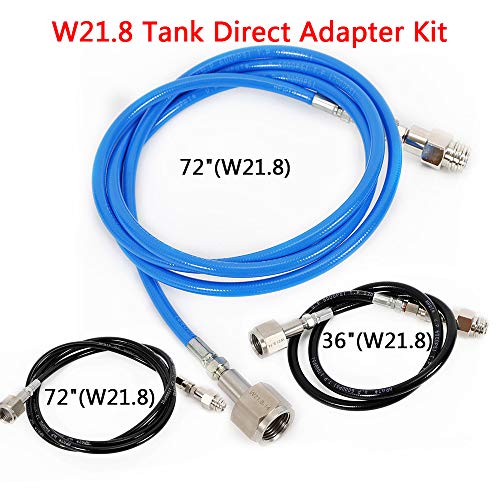 image for Eapmic CO2 Soda Club To External W21.8 Tank Direct Adapter And Hose Ki
