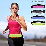 Pocket Sport, Running Belt, Hiking and Fitness Expandable Weather Resistant Waist Pack Running Belt Water Resistant Sweat proof Earphone Hole