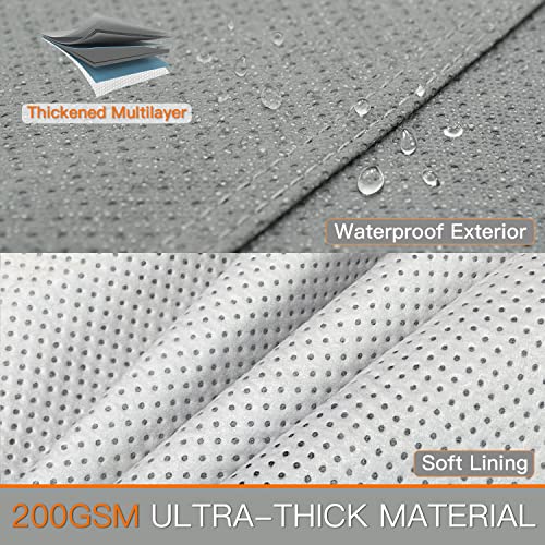 Kayme Cubierta de Coche Resistente a la Intemperie 3XL Coupe Cabrio Targa Resistente al Agua en Cualquier condición meteorológica para Coches