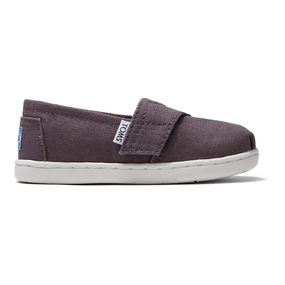 TOMS TINY ALPARGATA Grey Canvas UK3.0