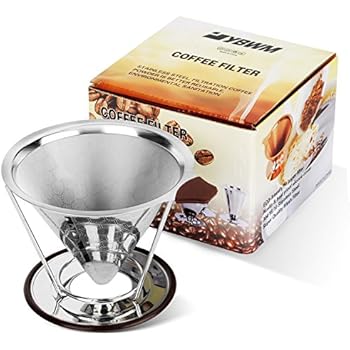 l-beans v60 paperless Steel Stainless Pour Amazon.com: Coffee Over Coffee Filter
