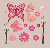 Summer Infant Juliette Butterfly Wall Decals