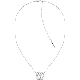 Calvin Klein Elemental Women's Necklace Collection, Stainless Steel Pendant, Lobster Claw Closure, Sizeable, Elegant Everyday Wear