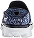 Skechers Performance Womens Go Walk 3 Glisten Walking Shoe,Navy/White,9.5 M US