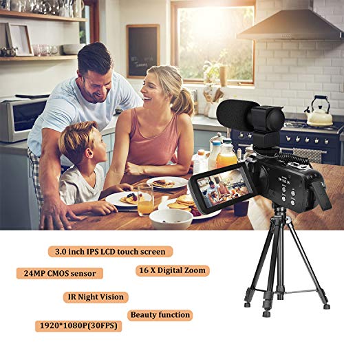 2 Camcorder+Comkes+Vlogging+External+Microphone