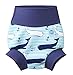 Splash About Happy Nappy Reusable Swim Diaper, Vintage Moby, 2-3 Years