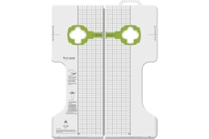 Ehlivhall for SPD and for Keo Pedal Cleat Adjustment Tool for Road Bike Cycling Shoe Mounting Alignment Gauge with Left/Right