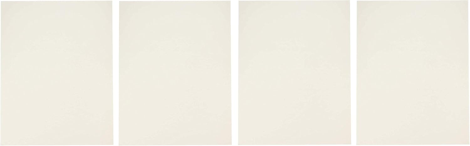 School Smart Poster Board, 11 x 14 Inches, White, Pack of 25 - 1371698 : Ordinary Display Boards : Office Products