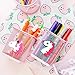 EIXJA 2 Pack Unicorn Pen Holder, 3.15inch L x 3.15inch W x 3.75inch Height Square Pencil Holder, Unicorn Desk Organizer, Unicorn Gifts, Makeup brush holders for Girls