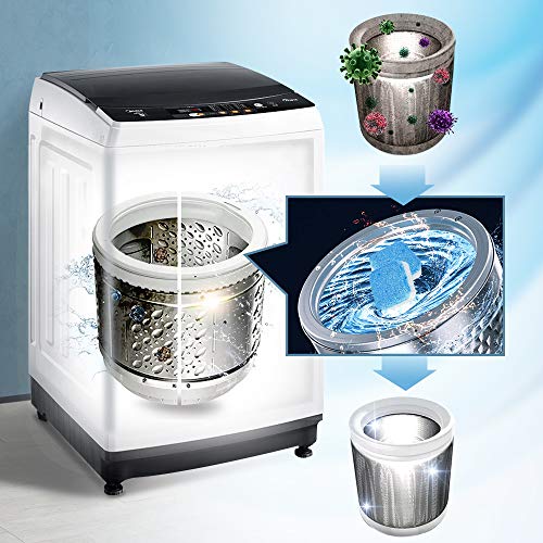 30 Pieces Washing Machine Cleaner, Cleaning deep Remover, Solid Washing Machine Cleaner with Triple decontamination Function, Comprehensive Decontamination for Bathroom Kitchen