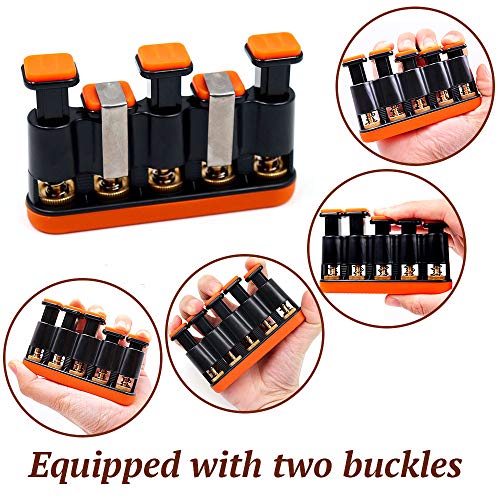 Finger Strengthener,Guitar Beginner Exercier,Finger trainer,Hand Grip Strength Trainer for Athletes,Musicians & Physical Therapy - Thumbnail 5