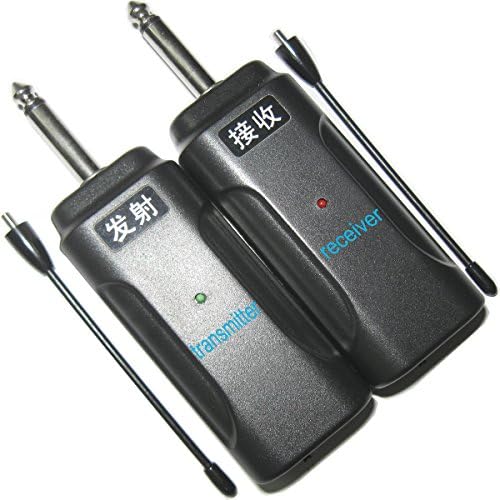 Wireless Microphone Transmitters &amp; Recievers bluetooth Professional Entertainment Instrument Wireless Audio Sender Receiver for Acoustic Electric Guitar