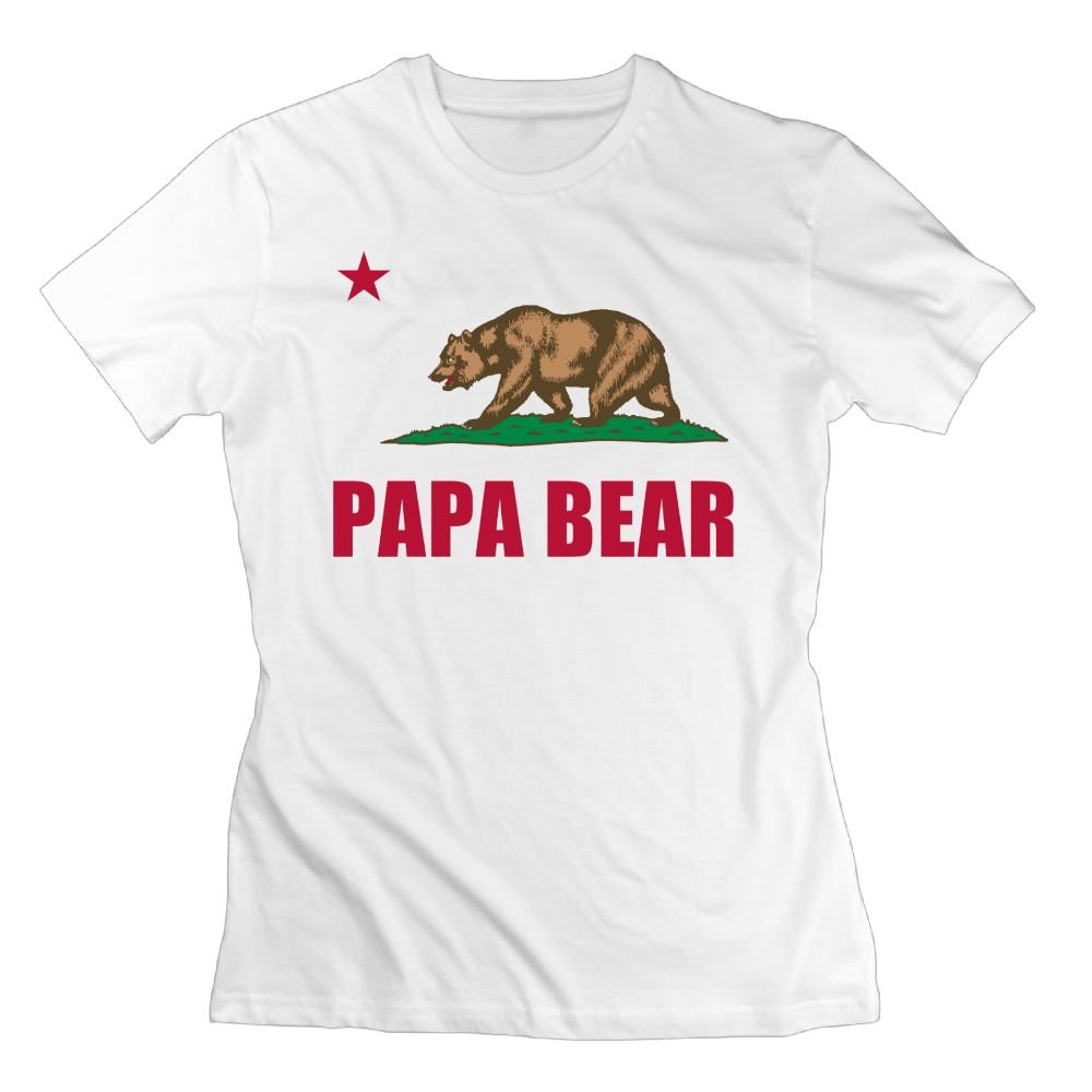 Wulion Papa Bear Unique Short Sleeve T Shirt