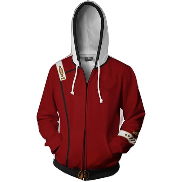 Amazon.com: Xinxin Robin Tim Drake 3D Anime Cosplay Cardigan Zip