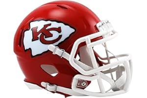 Kansas City Chiefs Authentic Mini NFL Revolution Helmet by Riddell
