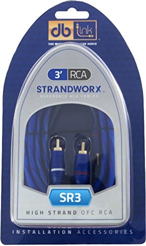 Strandworx SR3 3-Feet Audio RCA Cable