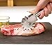 The Sausage Maker - High Steaks Roller Meat Tenderizer Tool (Manual) Razor Sharp Stainless-Steel Rollers for Optimal Tissue Penetration on Thick, Tender Red Cuts | No Hammer or Mallet Needed