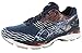 ASICS Men's Gel-Nimbus 18 Running Shoe, Poseidon/Dark Sapphire/Koi, 11 M US