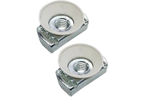 XADNITU 3/8"-16 Cone Nuts, Strut Channel Twirl Nut with Zinc Electroplate Finish for Use with Unistrut Channels (10 Pack) (3/8"-16)