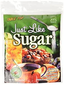 Just Like Sugar Table Top Natural Sweetener (Chicory Root Sugar Substitute), 16 oz