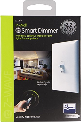 GE Z-Wave Smart Lighting Control In-Wall Smart Dimmer Toggle Switch