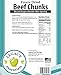 Freeze Dried Beef Supply - Emergency Food Storage Meat Dices - Emergency Disaster Preparedness/Camping/Hiking/RV/Fishing (Quantity 6) (Quantity 1)
