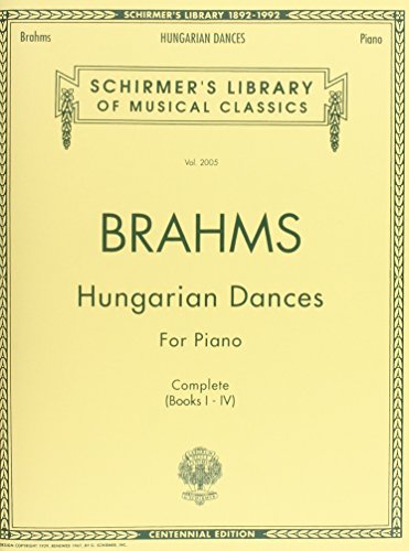Hungarian Dances: Schirmer Library of Classics Volume 2005 Piano Solo (Schirmer's Library of Musical Classics) by