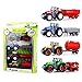 Coolplay 1:64 Die Cast Slide Farm Tractor Cars Toys Play Vehicle Set