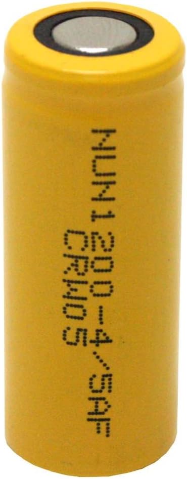Nuon 01210 - 1.2 volt 1.1 amp NiCad Emergency Light Rechargeable Battery (NUN4/5A-2)