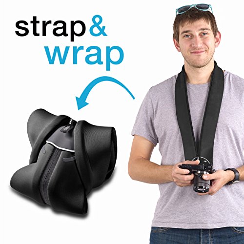 Miggo Strap and Wrap Strap for Compact System Cameras - Black