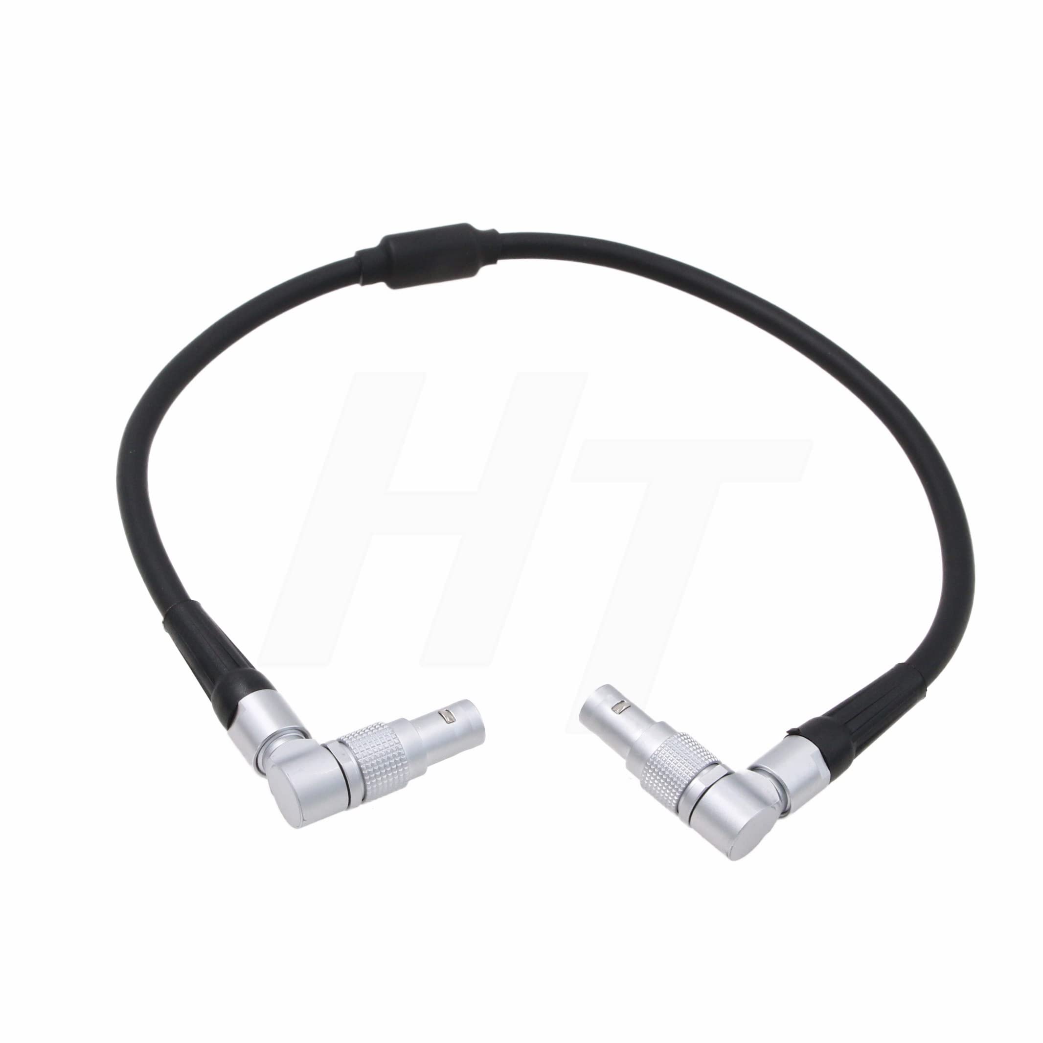 HangTon cforce Mini Motor LBUS Cable Right Angle 4-Pin to 4 Pin Daisy-chained for ARRI Alexa Mini Master Grip Cmotion 12"
