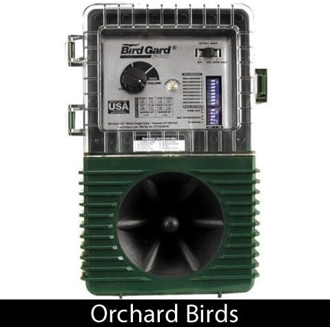 Bird Gard Pro Sonic Bird Repeller for 1 Acre - Orchard Chip/Starlings