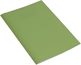 Rhino A4 32 Page 10mm Squares Exercise Book Pack of 10 Light Green view 4