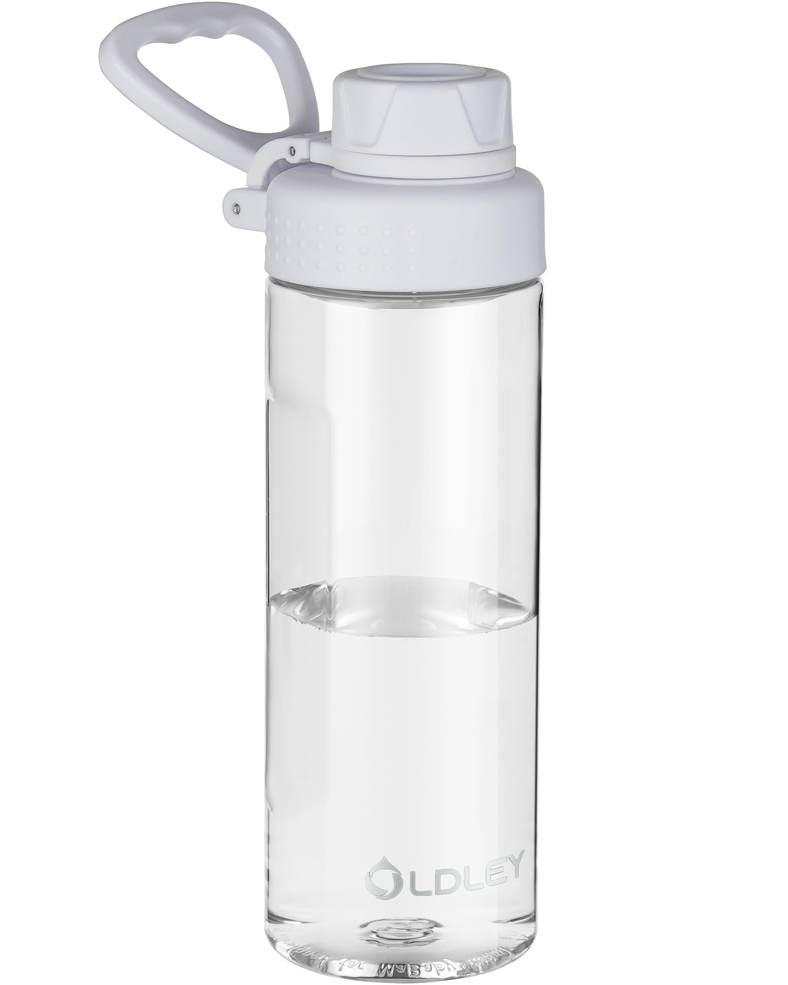 View 1 of Water Bottles 20oz BPA Free Tritan Water Bottle with Carry Handle and Spout Lid, Leakproof Kids Water Bottle for Home,Travel, School, Outdoors, Transparent