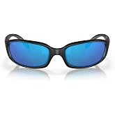 Costa Del Mar Sunglasses for Men - Brine Men's Polarized Sunglasses - Fishing, Boating &amp; Beach UV Protection - Size 59-580G