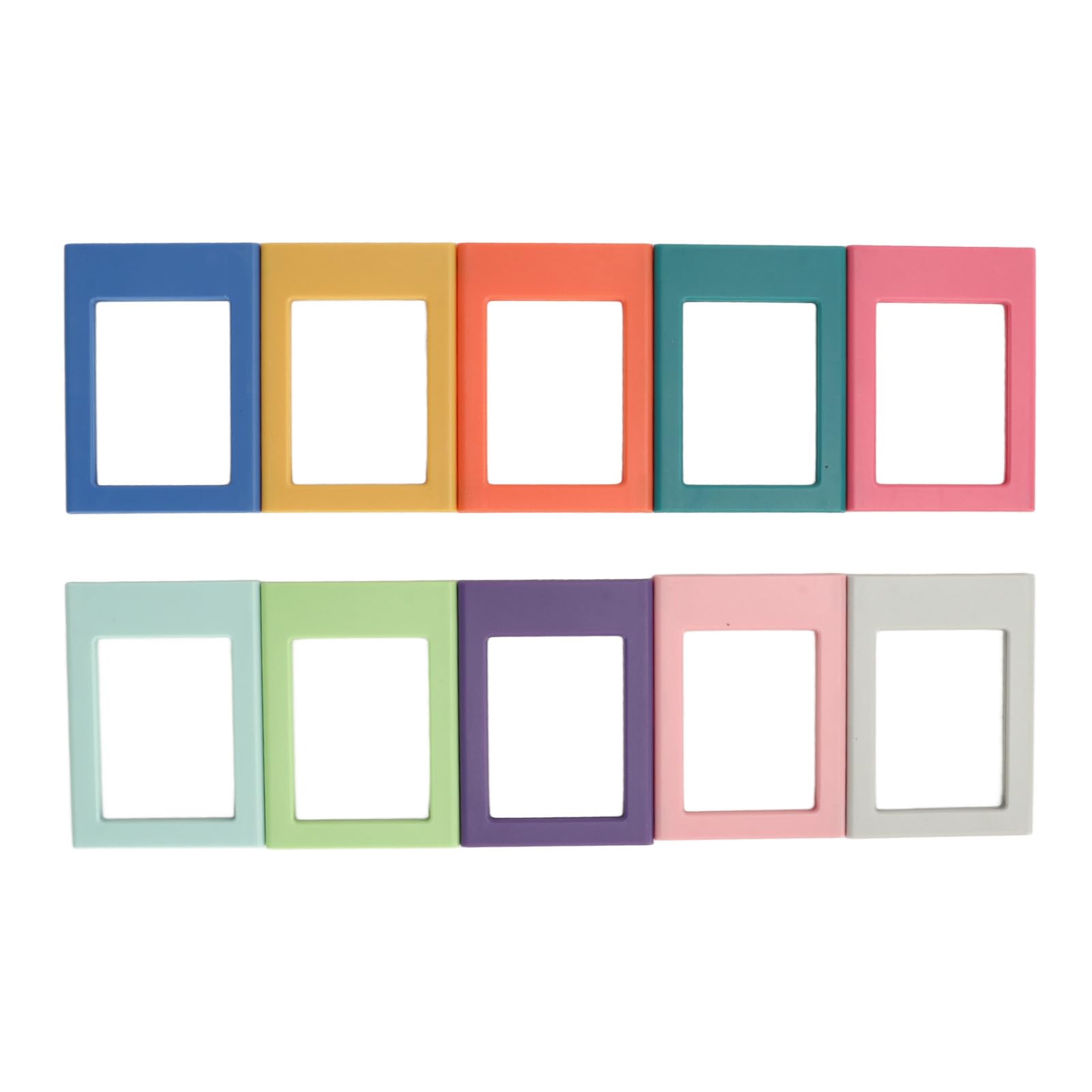 10 Magnetic Photo Frames, Mini Magnetic Picture Frame,3 Refrigerator Magnet Photo Frame for Fujifilm Instax Camera,Fridge Magnetic Photo Frame for File Cabinets Dishwashers