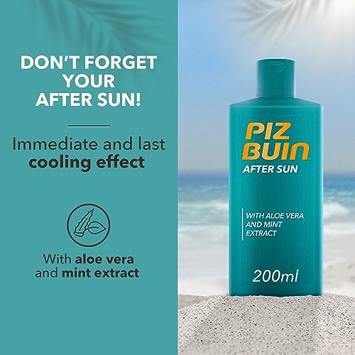 Piz Buin Allergy Lotion, Advanced Grape/Uvb Protection Sun-Sensitive Skin, Unisex, 200 ml