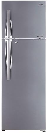 LG 360 L 3 Star Inverter Frost-Free Double Door Refrigerator (GL-T402JPZ3, Shiny Steel)