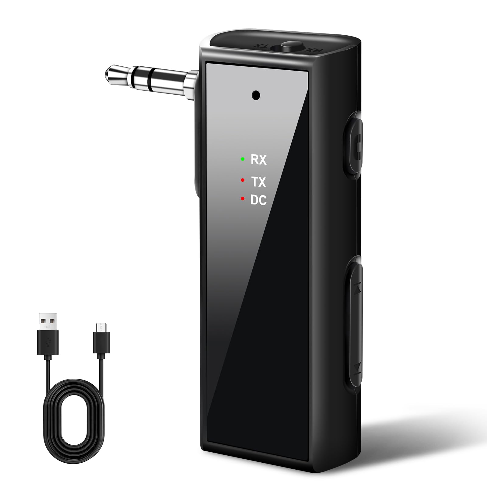 Photo 1 of Creative.c Bluetooth Aux Adapter Compatible with PlayStation Portal Remote Player 5.1 Transmitter and Receiver 2 in 1 Wireless 3.5mm, Car TV Home Stereo System Headphones