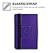 Asus Memo Pad 10 ME102A, ME103K / Smart 10 ME301T case, Cooper Diplomat Travel Carrying Portfolio Luxury Tablet Case Protective Cover PU Leather Folio with 360 Rotating Stand & Pockets (Purple)