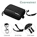 Hard Drive Carrying Case for External Hard Drive | Voice Recorder | Mp3 Player | USB Flash Drive | Earphones, Surfans Portable Digital Accessories Protective Organizer, Black