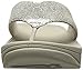 FitFlop Women's Swoop Toe Thong Flip Flop, Silver, 7 M US
