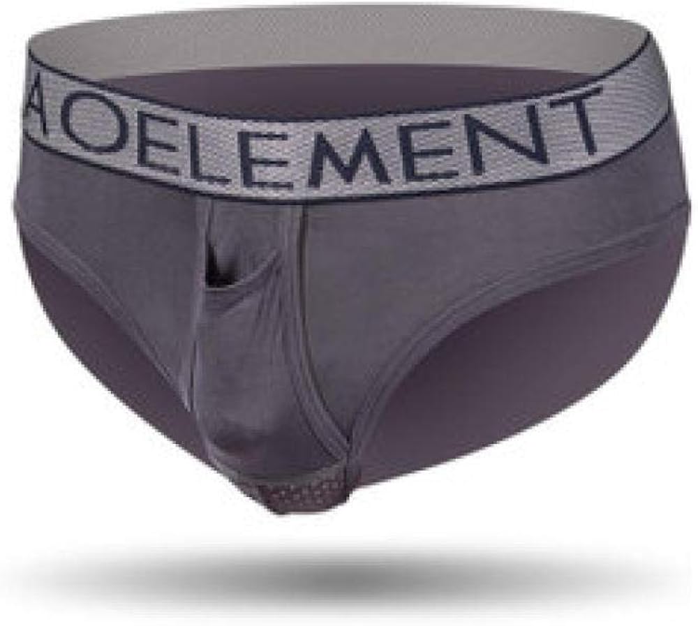 CVMFE Unterhosen Männer Slipgesundheitswesen Mens Unterwäsche Sexy Schriften Separate Tasche