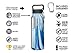 Healthy Human Stainless Steel Water Bottle | Double Walled Vacuum Insulated Water Thermos for Adults | Eco-Friendly Travel Bottles with Leak Proof Lid (Ocean Tide, 32 oz/ 946 ML)