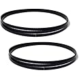 JTEX 62" x 1/2" x 14TPI Band Saw Blades for Woodworking, Plastic and Aluminum - 2 Pack